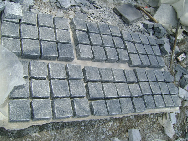 Granite pavers