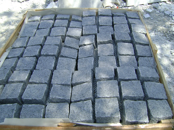 Granite pavers