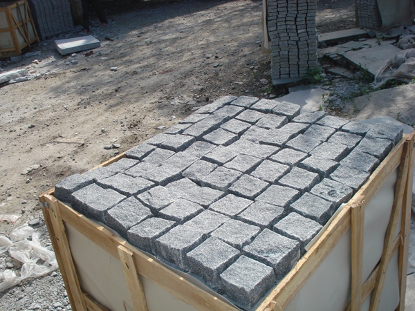 Granite pavers