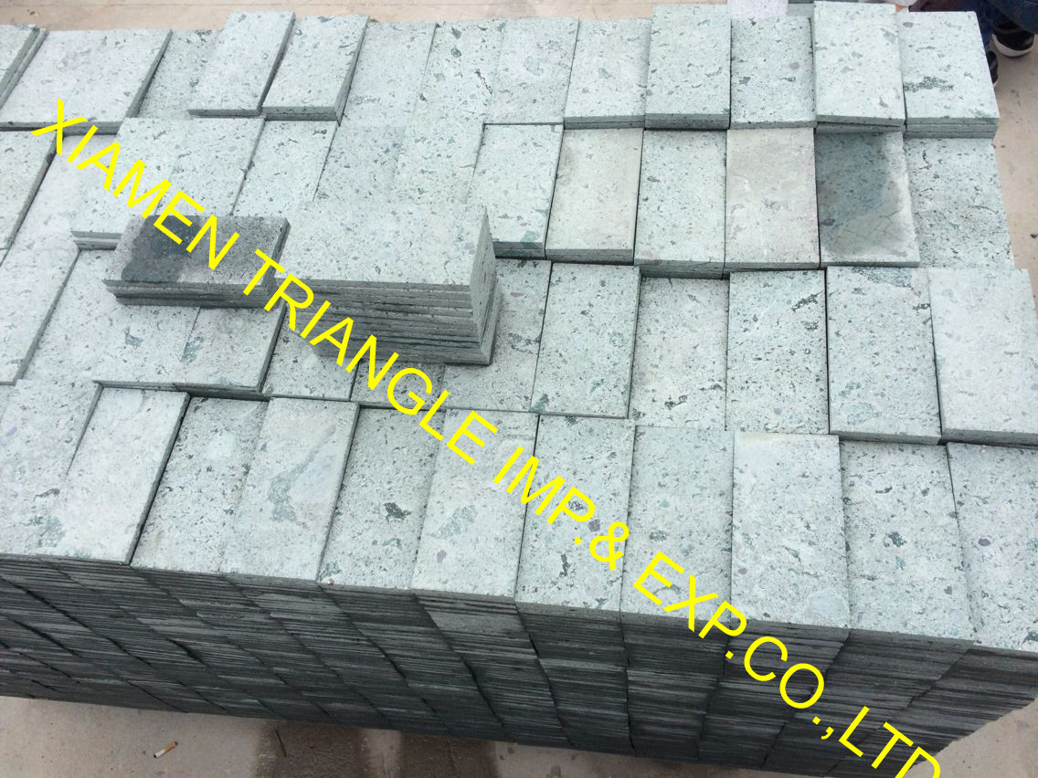 China Green Sukabumi Swimming Pool stone 