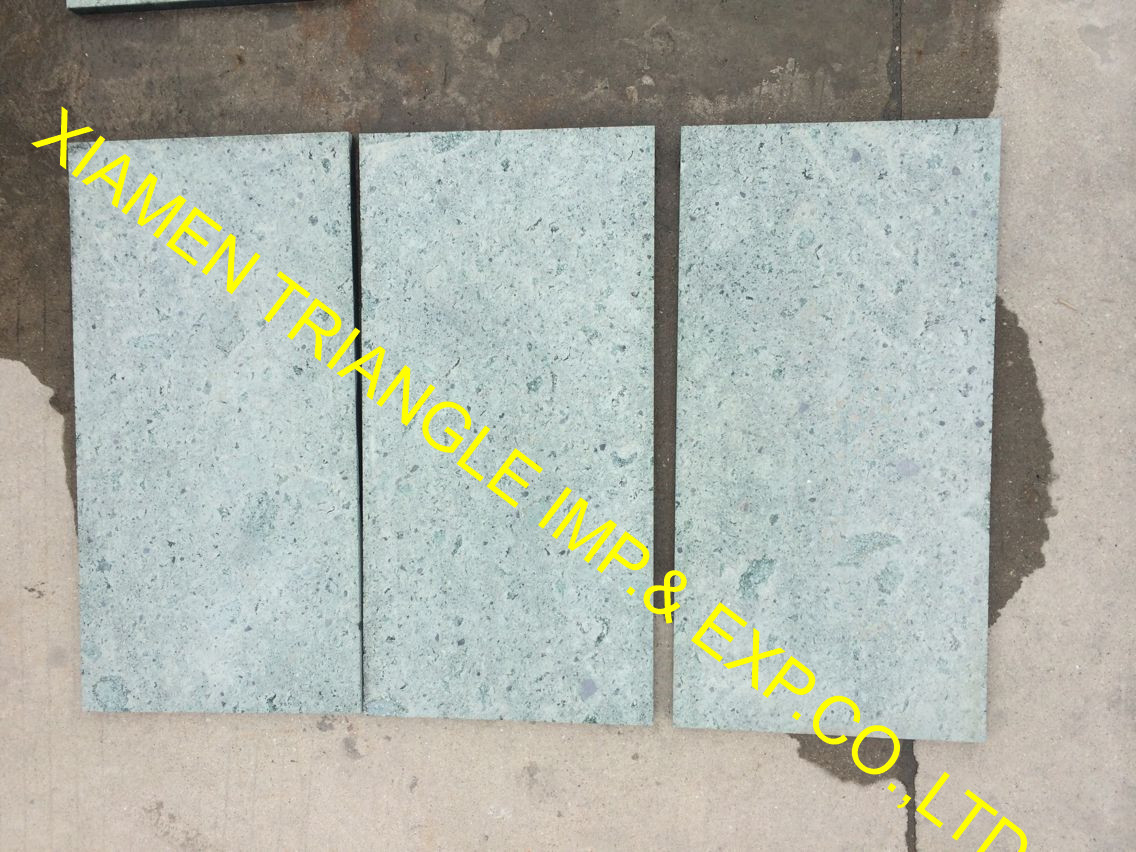China Green Sukabumi Swimming Pool stone 