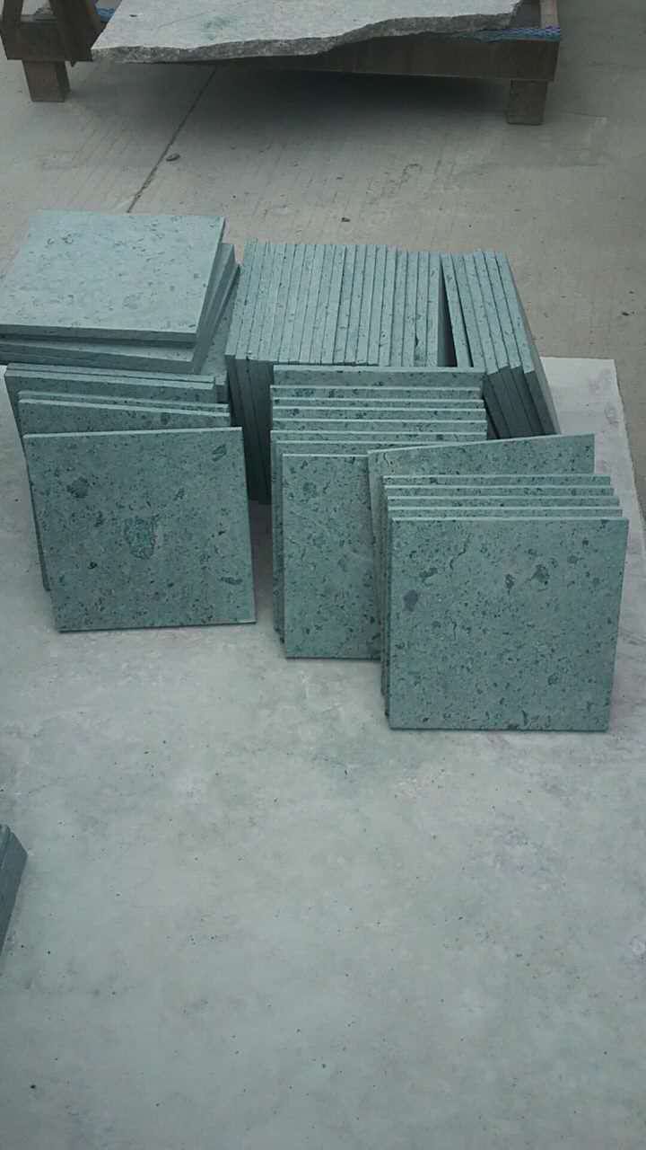 China Green Sukabumi Swimming Pool stone 
