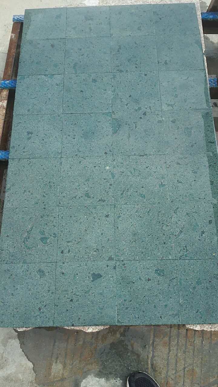 China Green Sukabumi Swimming Pool stone 