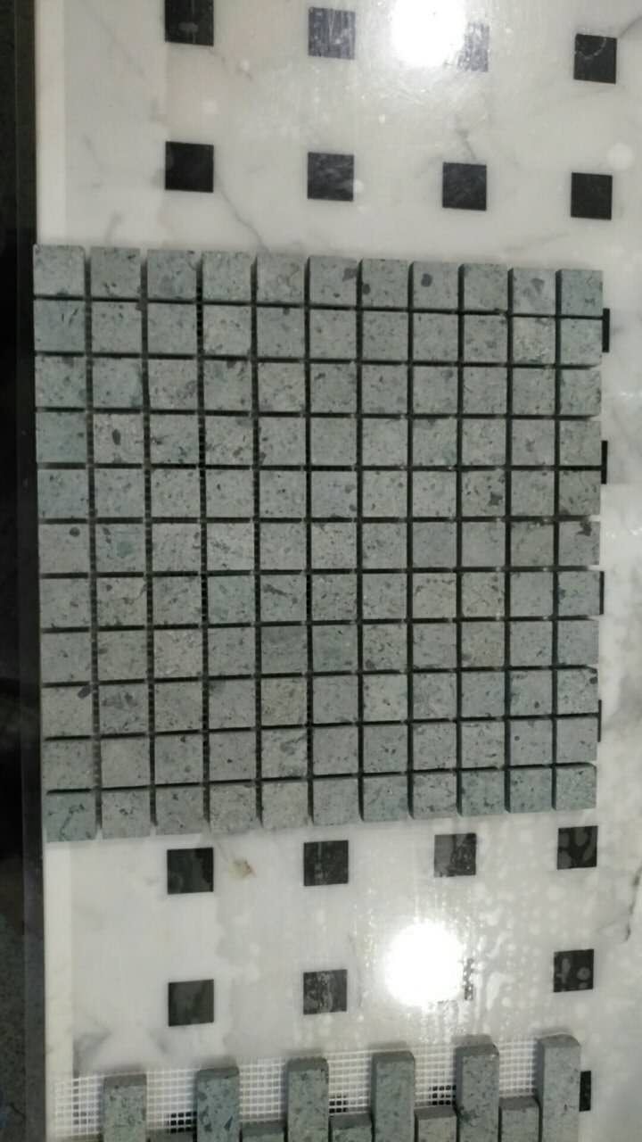 China Green Sukabumi Swimming Pool stone Mosaic 
