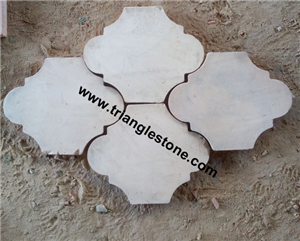 Beige Lantern terracotta tiles 