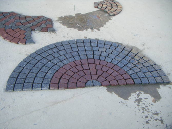 Granite pavers